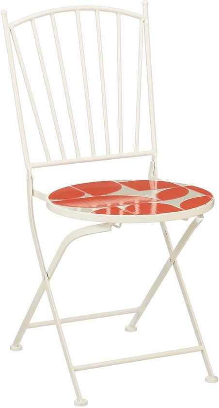 8720983047503 - Bologna Bistrostuhl - L40 x B51 x H87 cm - Metall - Rot