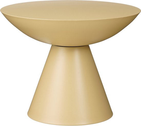 8720983051166 - Celise Beistelltisch - H44 x Ø59 cm - Metall - Beige 8720983051166 - Celise Beistelltisch - H44 x Ø59 cm - Metall - Beige