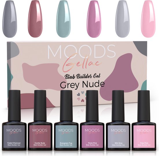 8720986031806 - BIAB - Builder in a Bottle - BIAB Nagelaufbau-Gel - Grau Nude - HEMA & TPO Frei 8720986031806 - BIAB - Builder in a Bottle - BIAB Nagelaufbau-Gel - Grau Nude - HEMA & TPO Frei