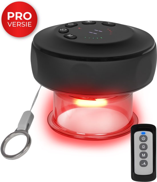 8720986571814 - - Schröpfkopf Pro - Smart Copper - Massagegerät - Elektrischer Massagebecher - Inkl eBook - Schröpfkopfmassage-Set