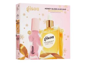 8720986610087 - Gisou - Honey Gloss & Go Duo - Set Aus Haar- Und Lippenöl - honey Glow Duo Set