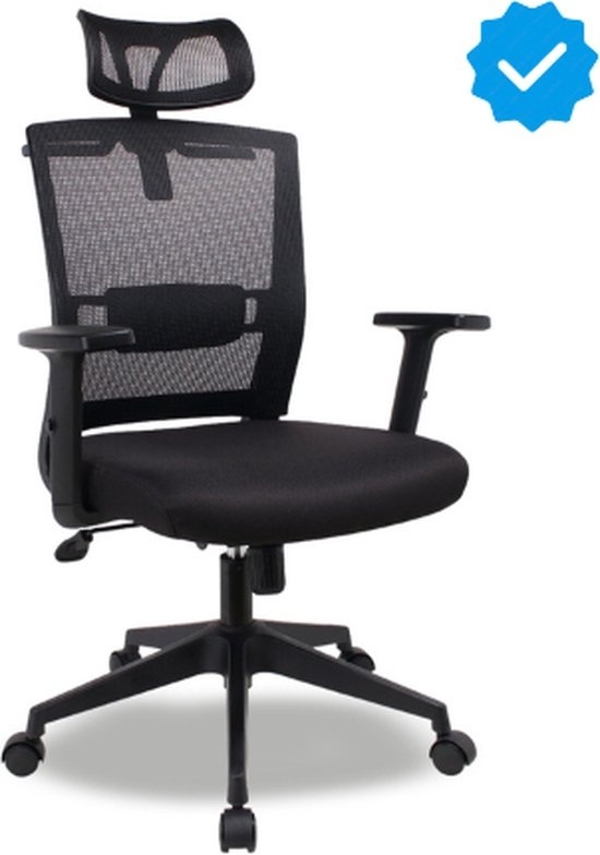 8721008055046 - Ergonomischer Bürostuhl mit Kopfstütze - Bürostühle für Erwachsene - Bürostuhl - Game Gaming Chair - Bürostuhl - voll verstellbar