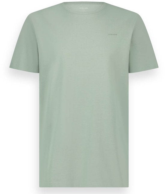 8721008472355 - LEBASQ - The Baker - T-shirt - Kurzarm - Salbei - Grün - L - Bio-Baumwolle - 3D-Druck 8721008472355 - LEBASQ - The Baker - T-shirt - Kurzarm - Salbei - Grün - L - Bio-Baumwolle - 3D-Druck