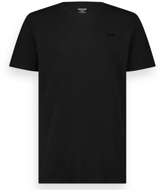 8721008472591 - LEBASQ - The Baker - T-Shirt - Kurzarm - Pechschwarz - Schwarz - M - Bio-Baumwolle - 3D Print 8721008472591 - LEBASQ - The Baker - T-Shirt - Kurzarm - Pechschwarz - Schwarz - M - Bio-Baumwolle - 3D Print