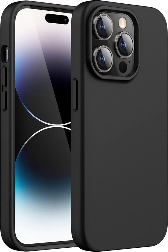 8721008703558 - Phone Case Schwarz Geeignet Für iPhone 14 pro Max Case und Bildschirmschutz Schutzglas 8721008703558 - Phone Case Schwarz Geeignet Für iPhone 14 pro Max Case und Bildschirmschutz Schutzglas