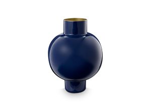 8721009906538 - Dekovase PIP STUDIO Vase blau (royalblau) B315cm H42cm T315cm Ø315cm Metall Vasen