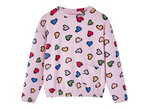 8721012039971 - Vidaxl - Kinder-Sweatshirt mit Herzmuster Rosa 116 84997