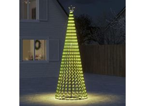 8721012042148 - Vidaxl - Weihnachtsbaum Kegelform 688 LEDs Warmweiß 300 cm Warmweiß