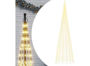 8721012042469 - LED-Weihnachtsbaum für Fahnenmast 3000 LEDs Warmweiß 800 cm Vidaxl 319909