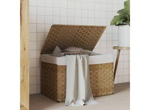 8721012050594 - Bonnevie - Wäschekorb mit Deckel 555x35x34 cm Poly Rattan vidaXL292510