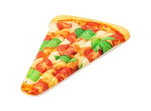 8721012051010 - Aufblasbare Luftmatratze Pizza Party 188x130 cm Mehrfarbig