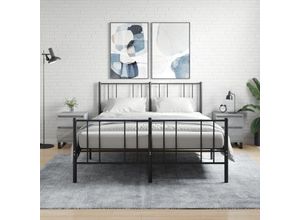 8721012110809 - Bonnevie - 2er-Set NachttischeBeistelltische Grau Sonoma 40x35x50 cm Holzwerkstoff vidaXL