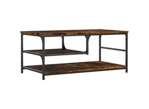 8721012124721 - Vidaxl - Couchtisch Räuchereiche 90x49x40 cm Holzwerkstoff