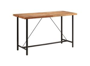 8721012133112 - Vidaxl - Bartisch 180x70x107 cm Massivholz Akazie und Eisen