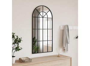 8721012134836 - Bonnevie - WandspiegelBadspiegel Schwarz 50x100 cm Gewölbt Eisen vidaXL543214 8721012134836 - Bonnevie - WandspiegelBadspiegel Schwarz 50x100 cm Gewölbt Eisen vidaXL543214