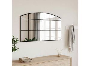 8721012134966 - Bonnevie - WandspiegelBadspiegel Schwarz 100x60 cm Gewölbt Eisen vidaXL210474 8721012134966 - Bonnevie - WandspiegelBadspiegel Schwarz 100x60 cm Gewölbt Eisen vidaXL210474