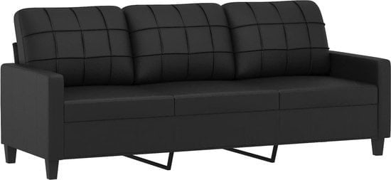 8721012138483 - vidaXL-Dreisitzer-Sofa-180-cm-Leder-schwarz