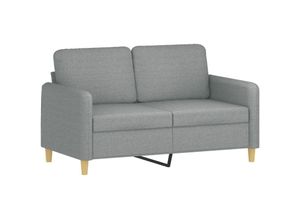 8721012141964 - Vidaxl - 2-Sitzer-Sofa Hellgrau 120 cm Stoff