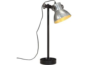 8721012159020 - Schreibtischlampe 25 W Vintage-Silber 15x15x55 cm E27 vidaXL - Silber