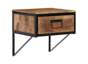 8721012161160 - Vidaxl - Nachttisch 40x35x40 cm Massivholz Mango Braun