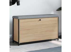 8721012163317 - Bonnevie - Schuhbank mit Klappe Sonoma-Eiche 102x32x56 cm vidaXL287658