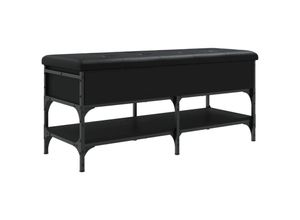 8721012164000 - Vidaxl - Schuhbank Schwarz 102x42x45 cm Holzwerkstoff Schwarz