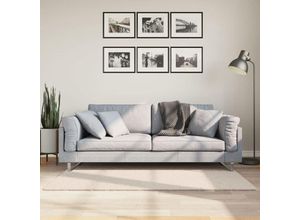 8721012226159 - Bonnevie - Teppich huarte Kurzflor Weich und Waschbar Beige 80x150 cm vidaXL45234