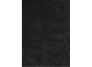 8721012227187 - Teppich huarte Kurzflor Weich und Waschbar Schwarz 160x230 cm Vidaxl