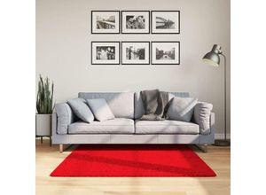 8721012227712 - Bonnevie - Teppich huarte Kurzflor Weich und Waschbar Rot 120x120 cm vidaXL87694 8721012227712 - Bonnevie - Teppich huarte Kurzflor Weich und Waschbar Rot 120x120 cm vidaXL87694