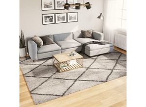 8721012229969 - Bonnevie - Shaggy-Teppich Hochflor Modern Beige Anthrazit 240x340 cm vidaXL125316 8721012229969 - Bonnevie - Shaggy-Teppich Hochflor Modern Beige Anthrazit 240x340 cm vidaXL125316