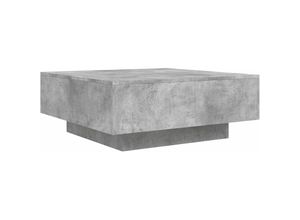 8721012251687 - Vidaxl - Couchtisch Betongrau 80x80x31 cm Holzwerkstoff Grau 8721012251687 - Vidaxl - Couchtisch Betongrau 80x80x31 cm Holzwerkstoff Grau