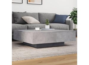 8721012251823 - Couchtisch Betongrau 100x100x31 cm Holzwerkstoff vidaXL - Grau