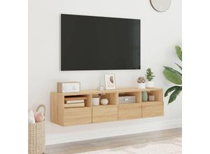 8721012254435 - Bonnevie - TV-Wandschränke 2 Stk Sonoma-Eiche 60x30x30 cm Holzwerkstoff vidaXL14387 8721012254435 - Bonnevie - TV-Wandschränke 2 Stk Sonoma-Eiche 60x30x30 cm Holzwerkstoff vidaXL14387