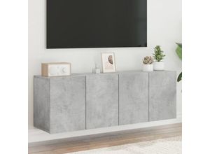 8721012255296 - Vidaxl - TV-Wandschränke 2 Stk Betongrau 60x30x41 cm 12637