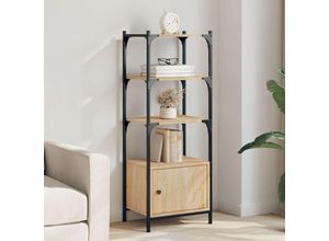 8721012340503 - Bonnevie - Bücherregal 3 Böden Sonoma-Eiche 41x30x1095 cm Holzwerkstoff vidaXL558828