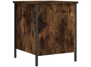 8721012340619 - Vidaxl - Sitzbank mit Stauraum Räuchereiche 40x425x50 cm Holzwerkstoff Braun