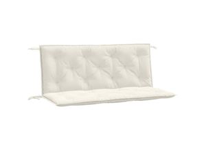 8721012462601 - Gartenbank-Auflagen 2 Stk Melange Creme 120x50x7 cm Stoff vidaXL - Creme