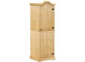 8721012464438 - Vidaxl - Kleiderschrank Corona 55x52x170 cm Massivholz Kiefer Braun