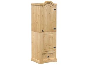 8721012464445 - Kleiderschrank Corona 55x52x170 cm Massivholz Kiefer Vidaxl