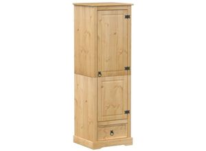 8721012464452 - Vidaxl - Kleiderschrank Corona 55x50x170 cm Massivholz Kiefer Braun