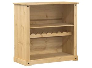 8721012464698 - Vidaxl - Weinschrank Corona 1075x51x1055 cm Massivholz Kiefer 720846