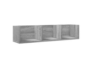 8721012493414 - Vidaxl - Wandschrank Grau Sonoma-Eiche 75x18x165 cm Holzwerkstoff Grau