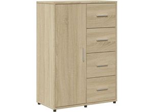 8721012494107 - Sideboard Sonoma-Eiche 60x31x84 cm Holzwerkstoff vidaXL - Braun