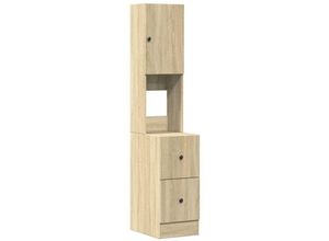 8721012496620 - Küchenschrank Sonoma-Eiche 35x50x180 cm Holzwerkstoff vidaXL - Braun