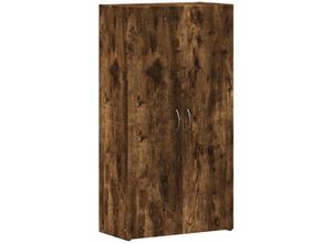 8721012496781 - Aktenschrank Räuchereiche 60x32x115 cm Holzwerkstoff vidaXL