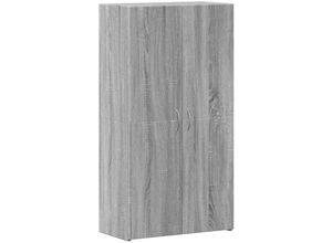 8721012496798 - Vidaxl - Aktenschrank Grau Sonoma 60x32x115 cm Holzwerkstoff Grau