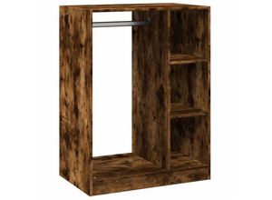 8721012497122 - Kleiderschrank Betongrau 77x48x102 cm Holzwerkstoff Vidaxl Grau