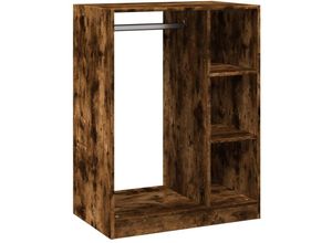 8721012497139 - Vidaxl - Kleiderschrank Räuchereiche 77x48x102 cm Holzwerkstoff Braun