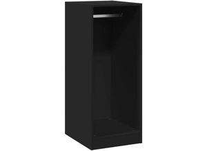 8721012497177 - Vidaxl - Kleiderschrank Schwarz 48x41x102 cm Holzwerkstoff Schwarz