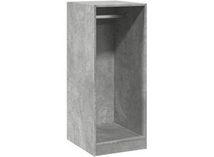 8721012497191 - Vidaxl - Kleiderschrank Betongrau 48x41x102 cm Holzwerkstoff 300561